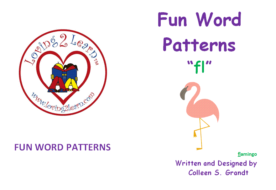 Phoneme Awareness Blends Blend “Fl” Book and a Learn Along Video